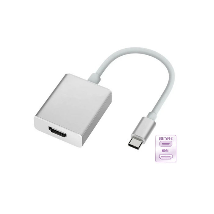 GENERICO<br /> CABLE ADAPTADOR TYPE C A HDMI