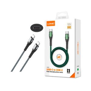 LDNIO <br /> CABLE DATA DE CARGA RAPIDA TIPO C A C- LC101 - 1MT