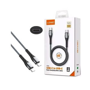 LDNIO <br /> CABLE DATA DE CARGA RAPIDA TIPO C A C- LC102 - 2MT