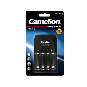 CAMELION<br /> CARGADOR DE PILAS AA / AAA CAMELION BC-0905A