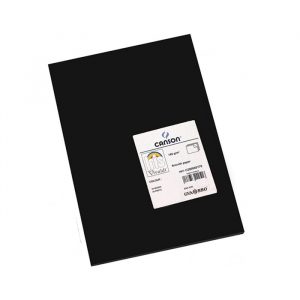 CANSON<br /> CARTULINA CANSON VIVALDI NEGRO 50X65CM 185GR
