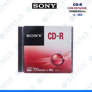 CD-R SONY CON ESTUCHE
