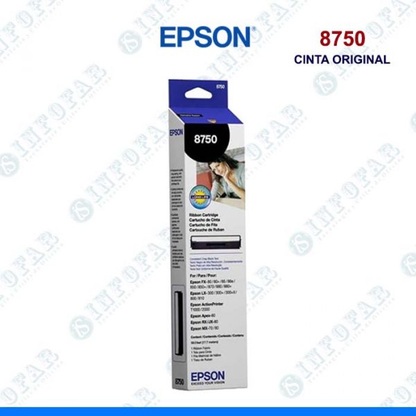 CINTA ORIGINAL EPSON 8750 PARA LX-300