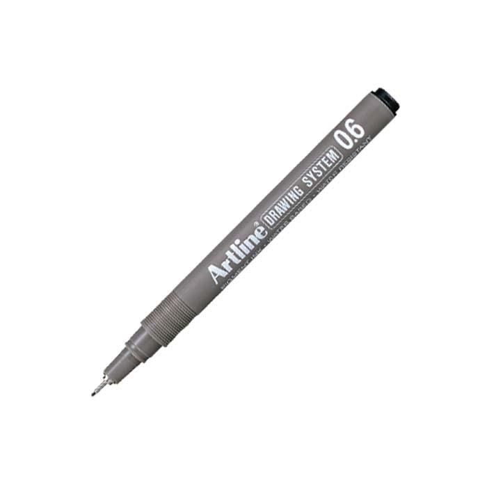Artline Drawing System Fineliner 0.6 Mm Nero – Penna Tecnica Per Disegno E Illustrazione