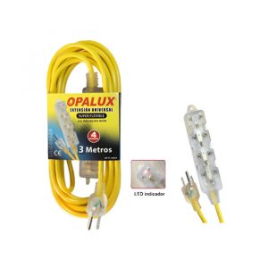 OPALUX <br /> EXTENSION DE CORRIENTE OPALUX OP-FL1203 - 3MT