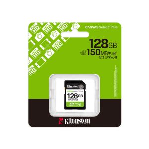 KINGSTON<br /> MEMORIA SDHC 128GB - 150MB/SEG