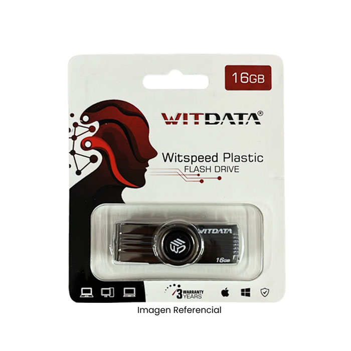 WITDATA<br /> MEMORIA USB 16GB WSP-001 – GIRATORIO