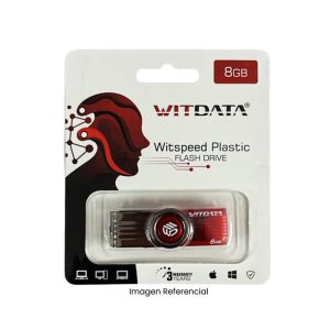 WITDATA<br /> MEMORIA USB 8GB WSP-001 – GIRATORIO