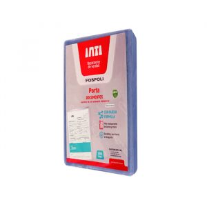 INTI <br /> MICA FOSPOLI C/SOLAPA - 11.8X23.5 CM (PQTE. X 100 UNID)