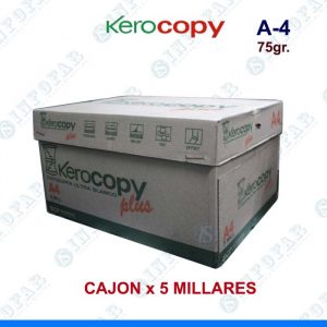 PAPEL KEROCOPY CAJON x 5 MILLARES