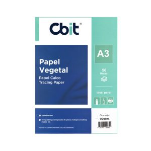 CBIT<br /> PAPEL VEGETAL CANSON 92GR A3 X 50H