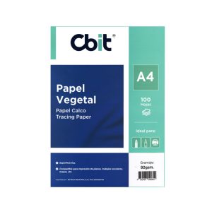 CBIT<br /> PAPEL VEGETAL CANSON 92GR A4 X 100H