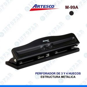 PERFORADOR ARTESCO DE 3 HUECOS M-99A