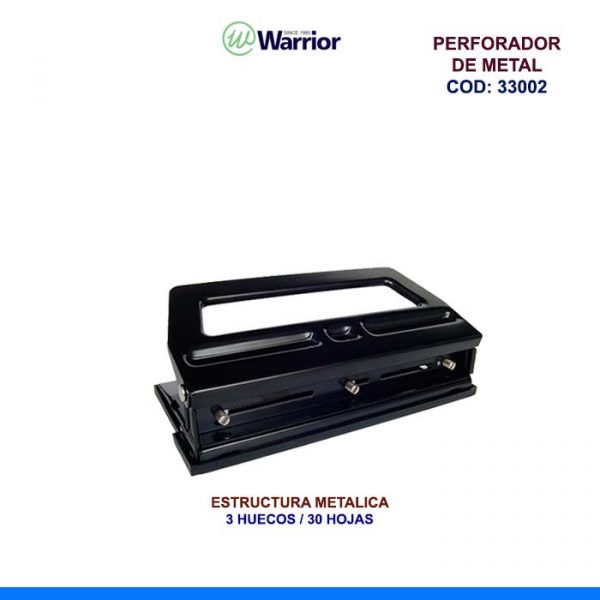 PERFORADOR WARRIOR 33002 - 3 HUECOS