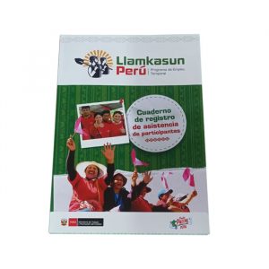 S/M<br /> CUADERNO DE REGISTRO DE ASISTENCIA DE PARTICIPANTES X 100 FOLIOS