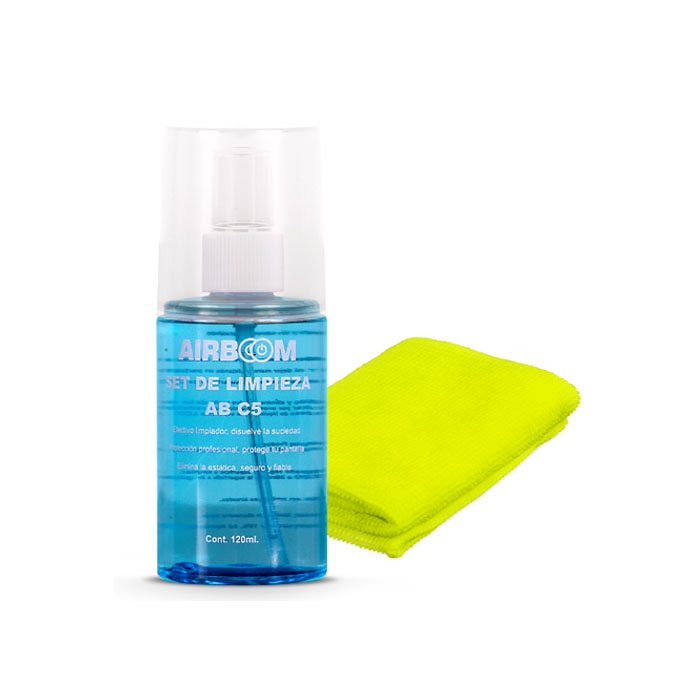AIRBOOM <br /> KIT DE LIMPIEZA PARA PANTALLA AIRBOOM AB C5 – 120ML